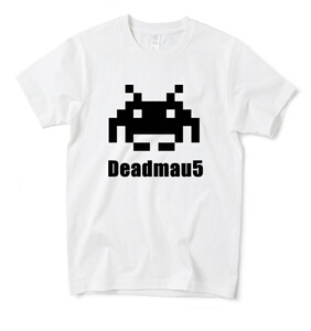 deadmau5 t恤短袖衣服死老鼠老鼠头 百大dj电子鼠 t-shirt