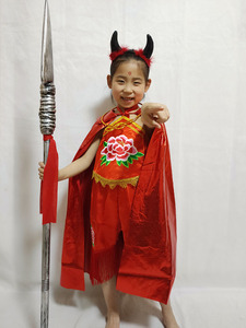 儿童西游记牛魔王红孩儿服饰武器披风项圈芭焦扇铁扇公主服装