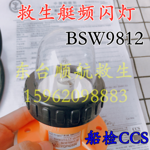 BSW9812救生艇频闪示位灯 艇用频闪灯 船用示位灯 救助艇用信号灯