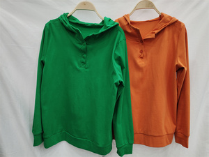 拿撒勒8816女装帽衫休闲长袖t恤卫衣彩色打底衫洋气上衣春装