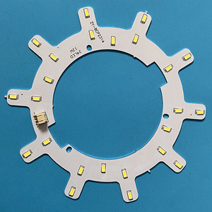 单卖灯板12w白光165mm12c2b24led齿轮形吸顶灯贴片5730铝基板灯珠