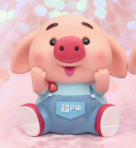 大海模具屁屁猪22cm 石膏像乳胶模具 儿童益智手工制作diy