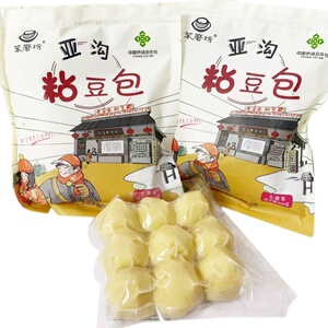 哈尔滨美食亚沟粘豆包大黄米豆包无糖笨磨坊常温塑封包装 4袋包邮
