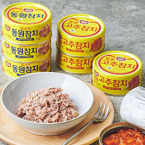 韩国进口东远金枪鱼即食罐头吞拿鱼寿司饭团海鲜沙拉蛋黄酱三明治