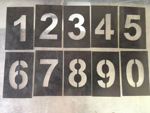 00玉涵宝贝520118淘宝包装唛头镂空喷漆字模板刻字漏字板空心字向上