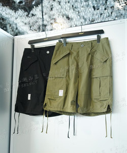日本代购 UNDERCOVER UC高桥盾24SS棉质工装风多口袋短裤UC1D4513