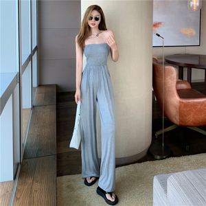 抹胸连体裤宽松