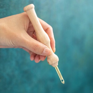 俄罗斯刺绣图案戳戳乐朵掇花针绣花针刺绣剁针手工具戳花针垛花绣