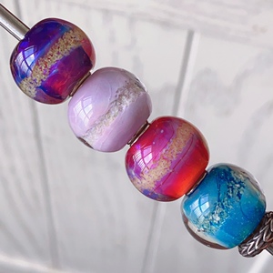 【现货】荷兰elfbeads 绝版 大圆面夜光琉璃 适t家 潘家 手链手