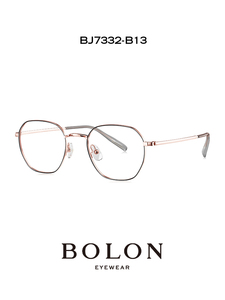 BOLON暴龙眼镜2023新品光学近视镜架合金全框男女可配度数BJ7332