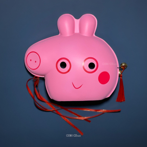 小猪佩奇同款动漫卡通儿童全脸可爱乔治面具化妆舞会表演道具影视