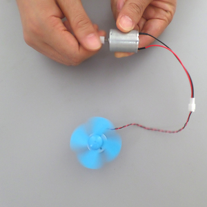 微型手摇发电机组带动小风扇迷你小功率物理科学测试实验DIY模型