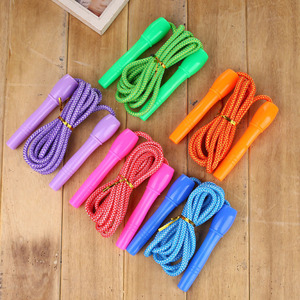 儿童跳绳幼儿园小学生宝宝运动绳耐磨不打结一年级初学者健身专用