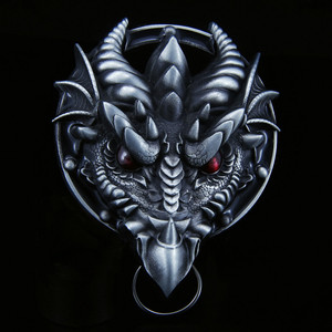 斯巴达 黑龙头 3.8cm做旧皮带扣头 金属复古男士腰带裤带头 dt20