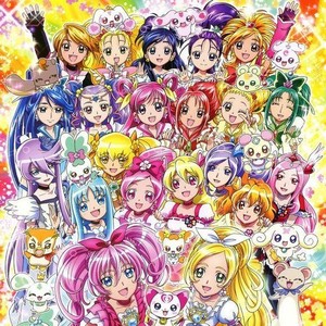 粤语动漫《光之美少女9部剧场版》9张dvd碟片