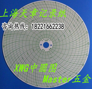 xwgj-101中圆图圆盘圆形回火炉热处理曲线图温度仪表记录纸记录笔