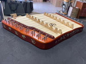 粤升乐器【蝶梦迷你高音小扬琴】