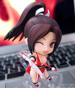 日版gsc 拳皇1482不知火舞 kof xiv 粘土人 q版可动手办 正版现货