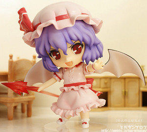 日版gsc 东方project82大小姐 蕾米莉亚  粘土人 q版手办正版现货