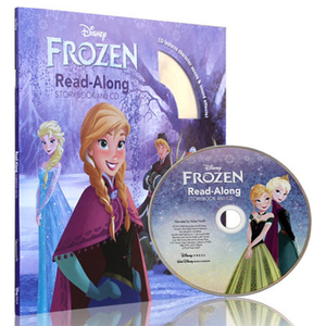 英文原版 Frozen Read-Along Storybook(CD) 冰雪奇缘附CD 儿童话启蒙英语童话故事图画书 育儿童书 迪士尼 周边 迪斯尼 正版