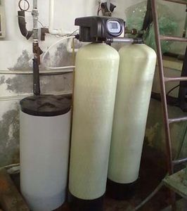 一备一用软水器钠离子交换器工业锅炉软水机单阀双罐软化水设备