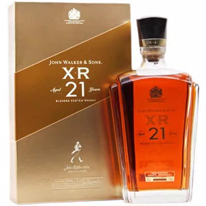 尊尼获加珍选XR21年调和苏格兰威士忌 进口洋酒礼盒赠杯750ml行货