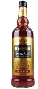 洋酒 卡夫卡黑朗姆酒 法国进口 鸡尾酒 Kafka Dark Rum烈酒