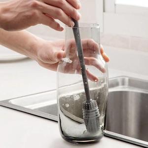 洗杯子刷子长柄硅胶家用无死角专用清洁刷奶瓶破壁机去污神器杯刷