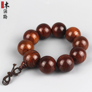 正宗天然白酸枝木佛珠实木手串20/25mm手链念珠大气款