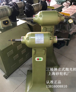 上海三棱牌立式抛光机2M4620 2M4630立式抛光机上海砂轮机厂