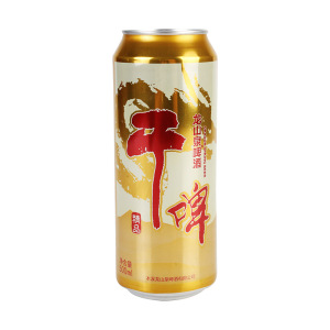 龙山泉干啤啤酒500ml/听优质新鲜金牌经典