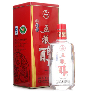 五粮液五粮醇红淡雅(透明)50度500ml浓香型白酒厂家直供