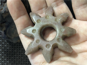 璇玑三鸟宋元古董古玩收藏老玉古玉和田伊犁青玉佩车挂件饰品男炜明