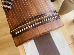 木曰古筝木小小一米小挖筝便携半筝入门专业多啦a梦的小古筝同款