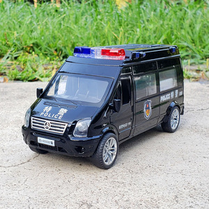 奔驰120救护车119消防车警车合金特种车模型仿真车可开门声光玩具