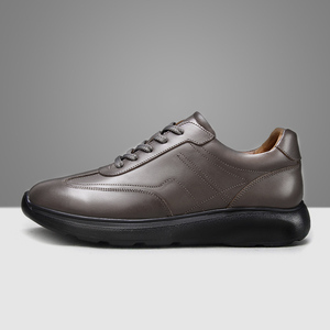 奥勒伦男款休闲皮鞋舒适软弹冬季男鞋纯皮运动休闲鞋男真皮头层皮