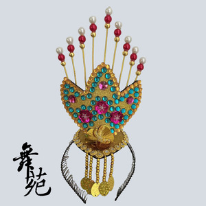 同款货源xujuanli2011淘宝朝鲜族舞蹈头饰 舞台演出簪子 朝鲜族