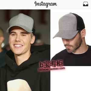 贾斯汀比伯同款 justin bieber潮流时尚夏季街舞嘻哈帽子鸭舌帽4人