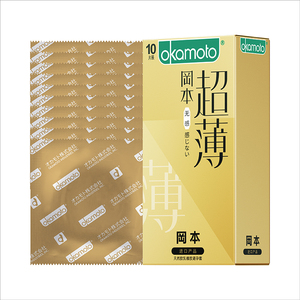 冈本新品无感透薄避孕套超薄超润滑安全套男成人性用品byt