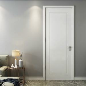多层实木烤漆门室内门卧室门套装门白色简约长虹玻璃平开门隔音门