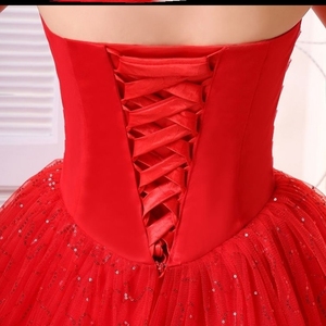 婚纱绑带绳子婚纱礼服配件后背绑带系绳多色加大加宽裆布遮肉布