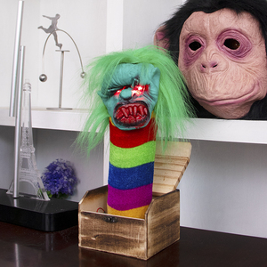 恶作剧整蛊吓人恶搞恐怖整人弹跳创意弹出玩具小丑神器搞怪0人付款32