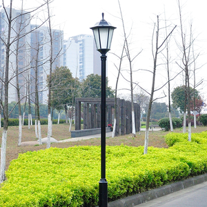 led庭院灯户外3米3.5米 太阳能路灯欧式庭院灯高杆灯景观灯新农村