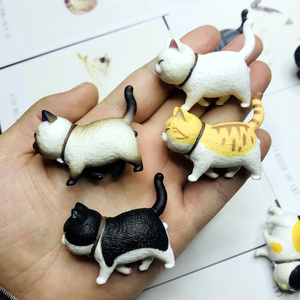 猫手办小号q版迷你版小橘猫不二猫咪摆件公仔玩偶盲盒礼物