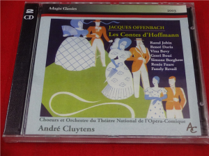 OFFENBACH Les Contes d'Hoffmann Cluytens 2CD 欧*未拆 井5729