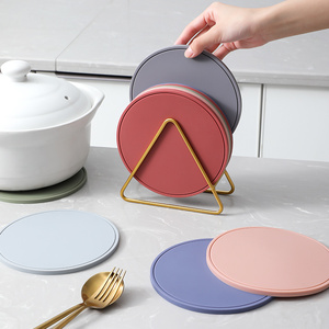餐桌隔热垫餐桌垫防烫锅垫碗垫耐高温高级感硅胶餐盘垫杯垫菜垫子