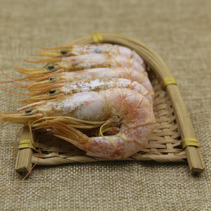 新品 南日岛野生带壳即食尖头虾洋淡干金钩 虾 虾米海产干货500g