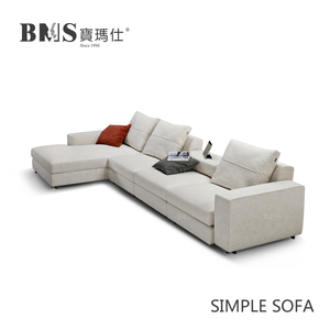 BMS宝玛仕 现代极简棉麻布艺沙发 S1605B