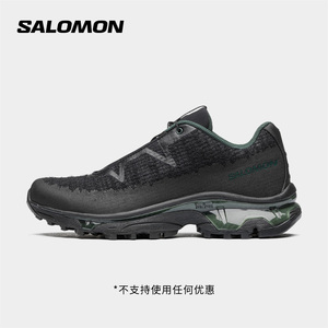 salomon萨洛蒙联名款编织毛绒鞋面潮流运动鞋黑粉 XT-SP1 PHILEO