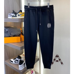 loewe/罗意威 22新款 运动卫裤刺绣logo系带束脚休闲裤子男长裤女